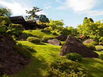 Sekiraku-en Garden at the Hakone Museum of Art